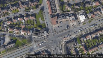 Hunts Cross in Liverpool