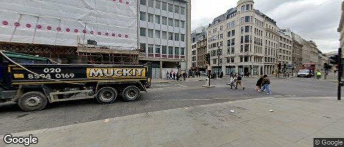 Moorgate in City of London