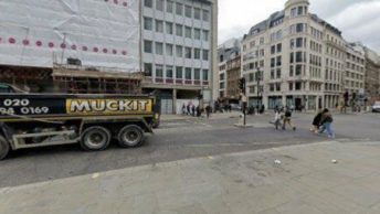 Moorgate in City of London
