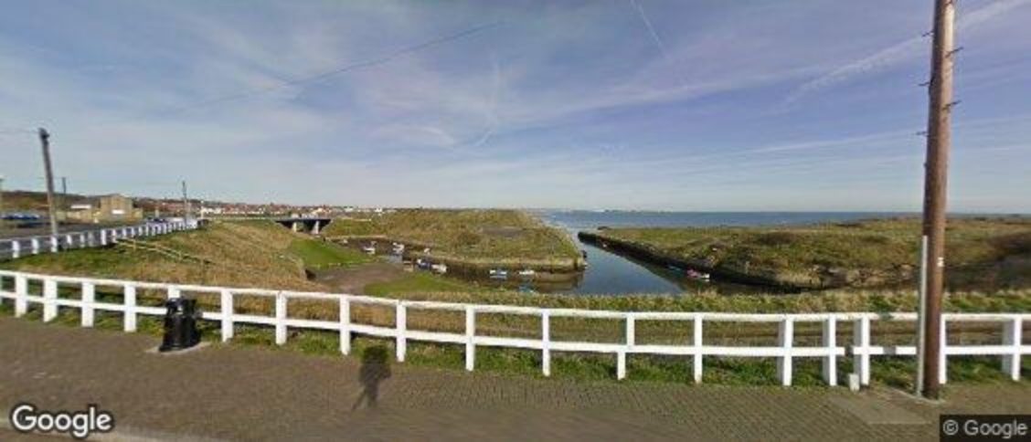 Seaton Sluice in Whitley Bay