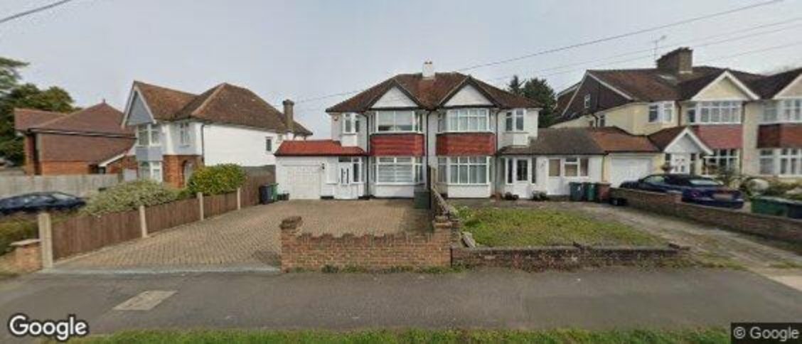 Tattenham Corner in Epsom