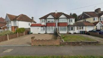 Tattenham Corner in Epsom