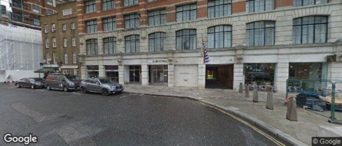 West Smithfield in City of London